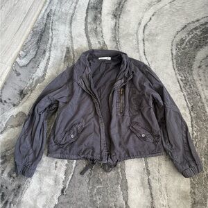 Young Fabulous & Broke Charcoal Jacket